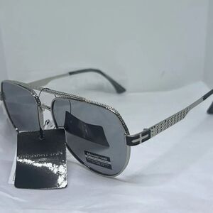 Manhattan Collection Aviator Sunglasses – Maximum UV Protection – Designer Metal